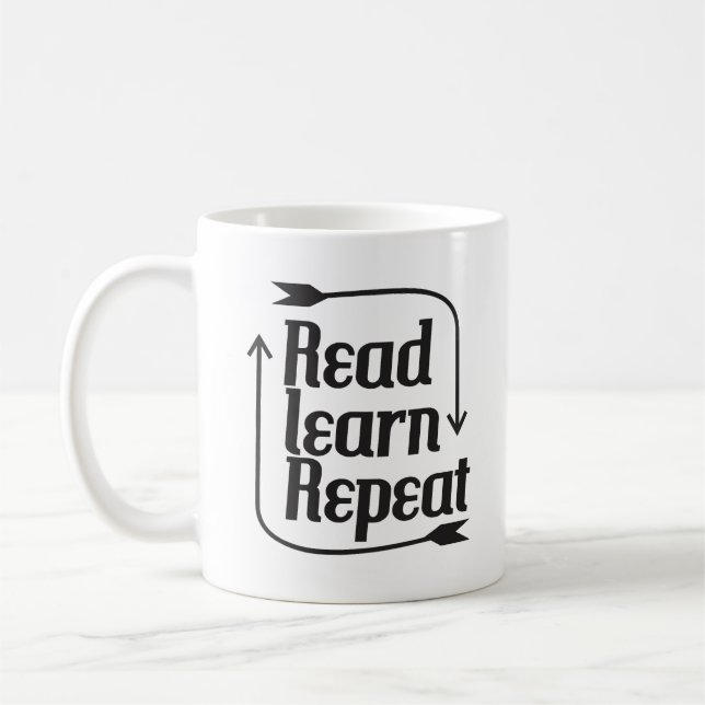 Mug Lire la répétition (Gauche)