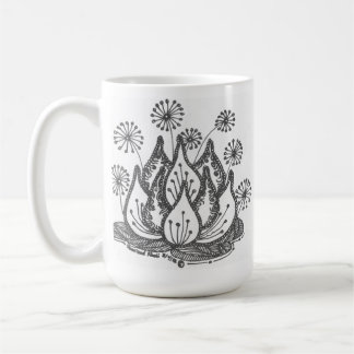 Mug Lis d'étang de feu d'artifice