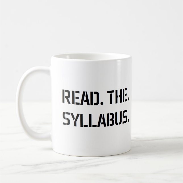 Mug lisez le programme (Gauche)