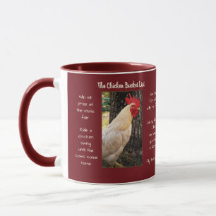 Mug Liste des seaux de poulet en boîte