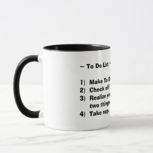 Mug Liste des tâches