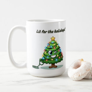 Mug "Lit for the Holidays" - Canon de Noël Cadeau