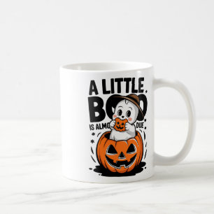 Mug Little Boo Est Presque Dû Mignonne Grossesse Hallo