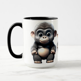 Mug Little Cute Gorilla