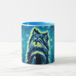 Mug Little Doggy en bleu