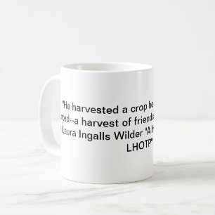 Mug Little House on the Prairie Citation-Harvest/Frien