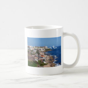 Mug Littoral de vieux San Juan, Porto Rico