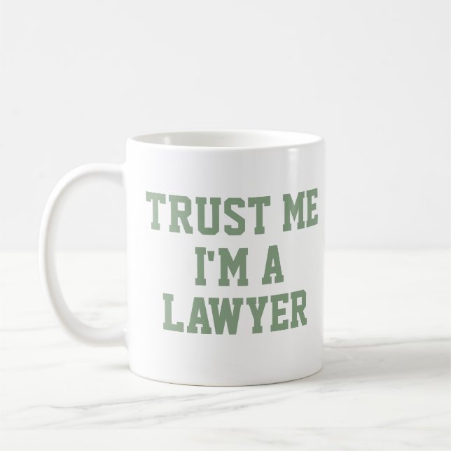 Mug Live Laugh Lawsuit Funny Femme Avocate Cadeau (Gauche)