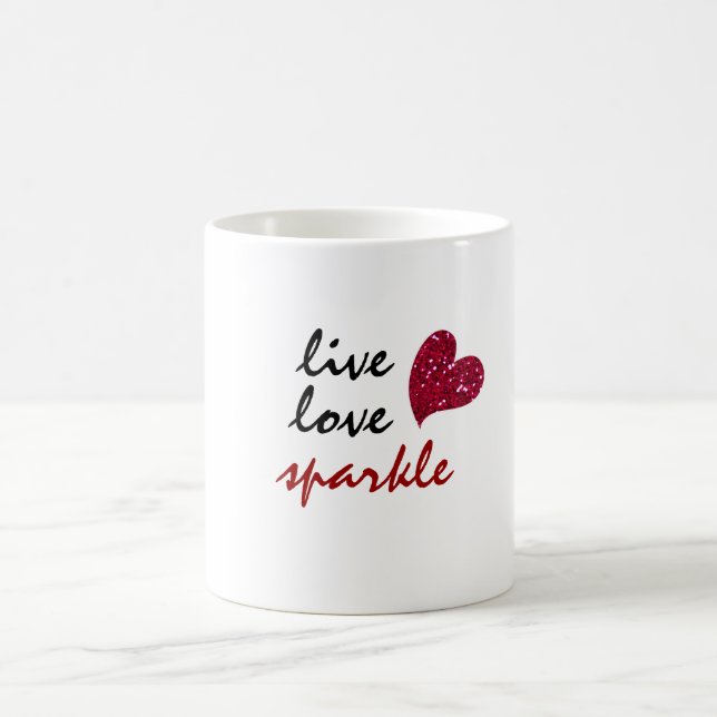 Mug Live Love Sparkle (Centre)