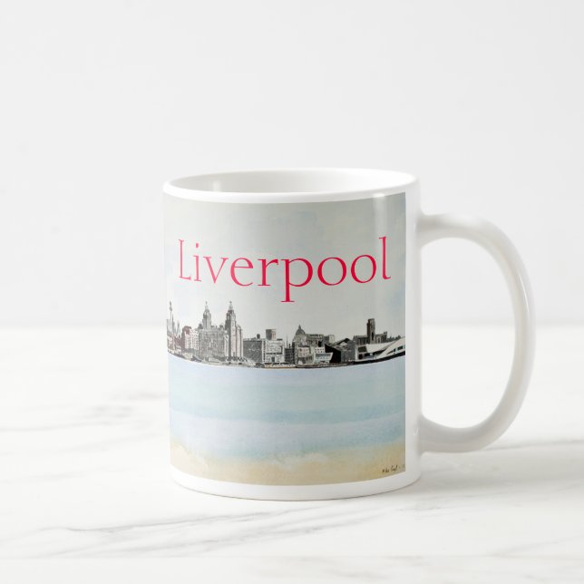 Mug Liverpool - Skyline (Droite)