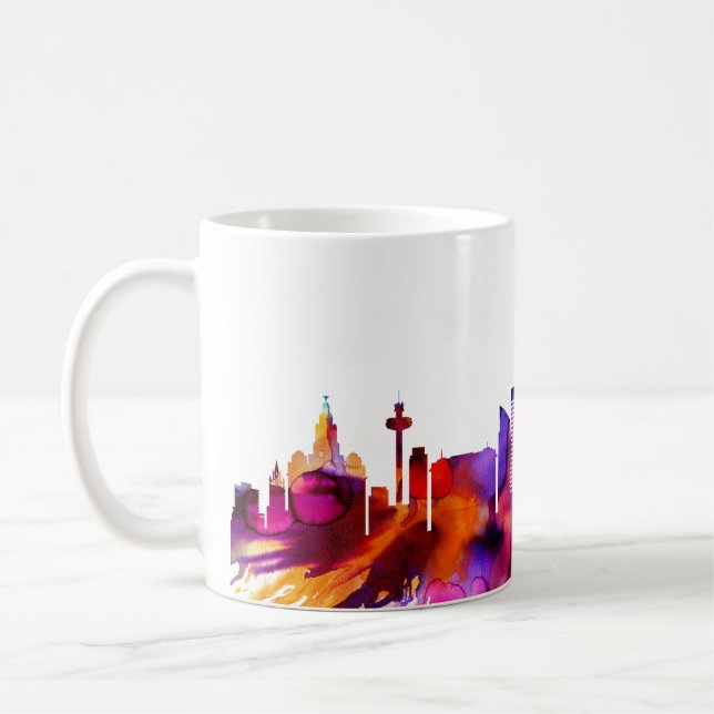 Mug Liverpool Skyline (Gauche)