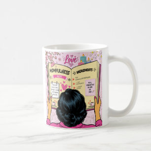 Mug Livre de recettes de pleine conscience pour maman