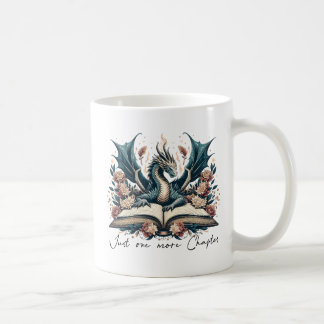 Mug Livre d'Imaginaire Floral Dragon Juste un chapitre