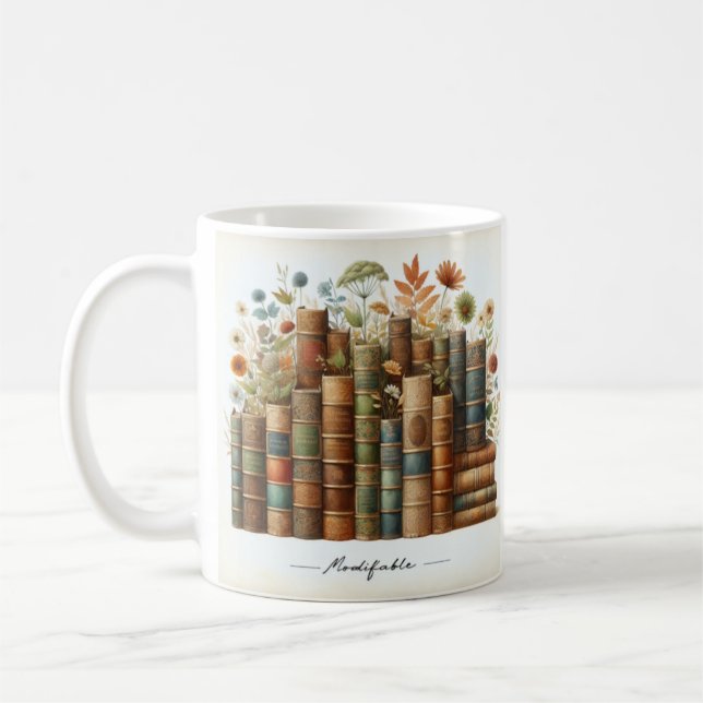 Mug Livre Personnalisé Mug, Concevez Votre Propre Mug, (Gauche)