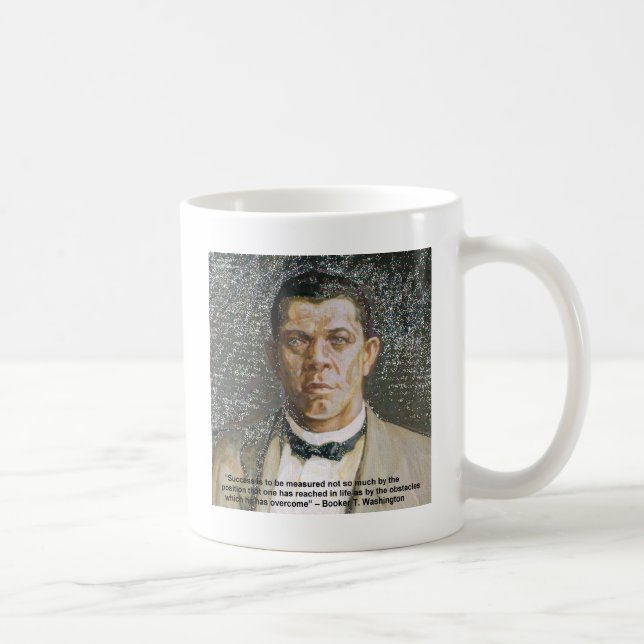 Mug Livre T Washington & Citation de succès (Droite)