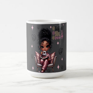Mug Livres à café et bouge Nicole de neige