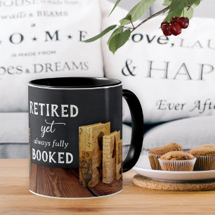 Mug Livres amusants Professeur retraité