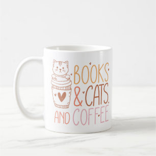 Mug Livres Cats Café