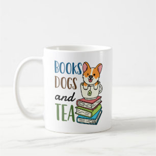 Mug Livres Chiens et Tea Weekend Lecture