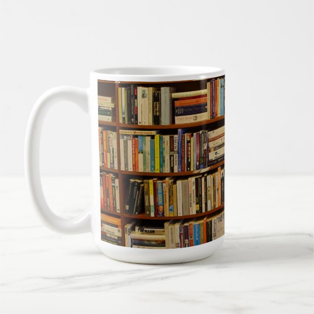 Mug Livres dans la bibliothèque (Gauche)