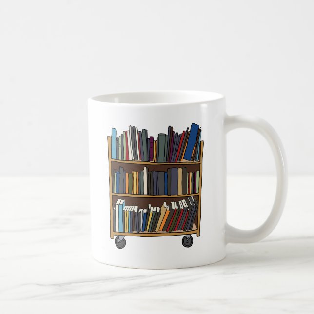 Mug Livres de bibliothèque (Droite)