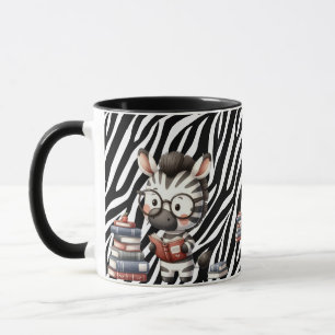 Mug Livres de lecture Zèbre.