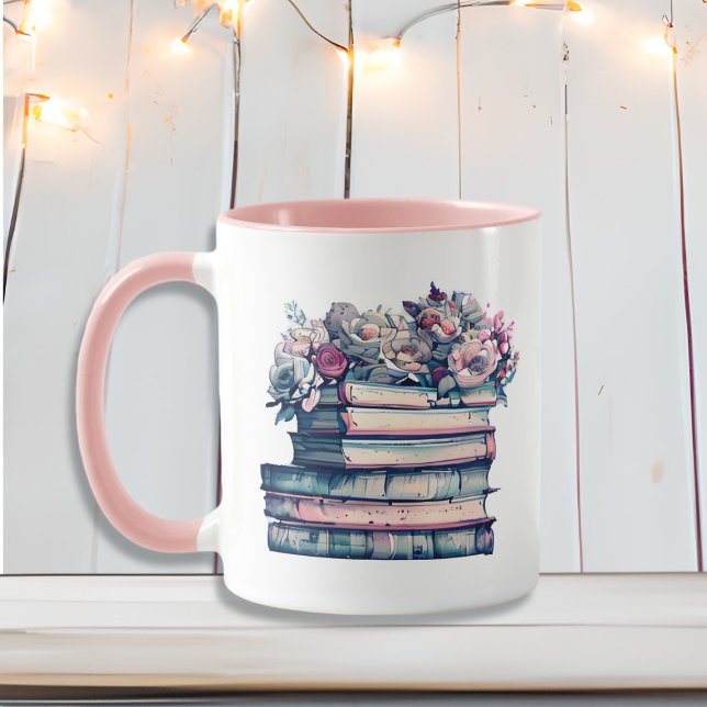 Mug Livres et café est tout ce dont j'ai besoin | Fleu (Créateur téléchargé)