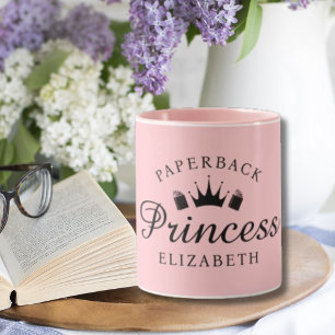 Mug Livres et lecture Paperback Princess Book Lovers