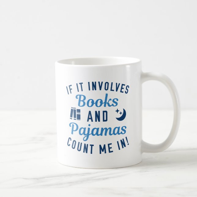 Mug Livres Et Pyjamas (Droite)