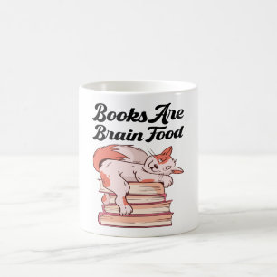 Mug Livres - Livres Sont Aliments De Cerveau