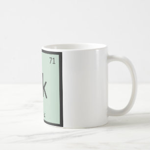Mug Lk - Symbole du tableau périodique de la chimie du