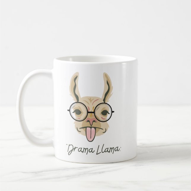 Mug llama (Gauche)
