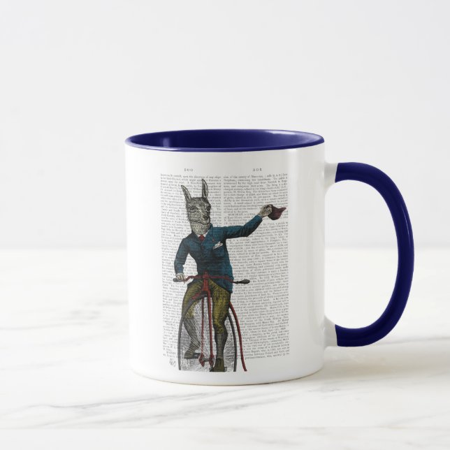 Mug Llama à vélo (Droite)