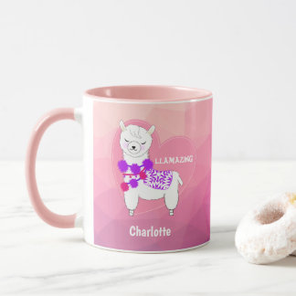 Mug Llama Cute personnalisée