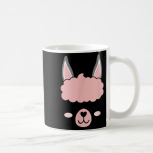 Mug Llama Face Alpaca Eyelashes Drôle Halloween Costum