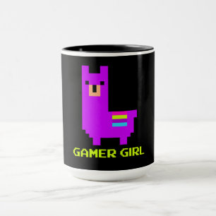 Mug Llama Gift  Mignonne gamère Llama de l'Alpaca 8 b