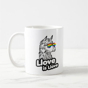 Mug Llama : L'amour est L'amour
