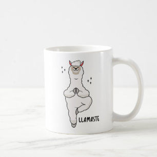 Mug Llama Yoga Pose With Llamaste