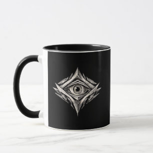 Mug L'Observer Core – Œil géométrique de la conscience