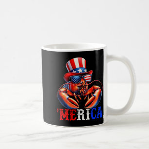 Mug Lobster America Patriotique 4 Juillet Drôle Enfant