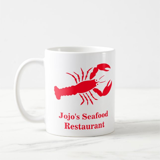 Mug Lobster Red Jojo's Seafood Restaurant (Nom) (Gauche)