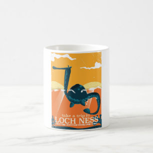 Mug Loch Ness Écosse highlands vintage monstre
