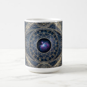 Mug L'Œil Céleste — Géométrie Sacrée Zodiaque Cosmos