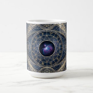 Mug L'Œil Céleste — Géométrie Sacrée Zodiaque Cosmos