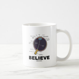 Mug L'oeil croient (l'humour anatomique)