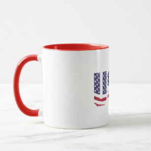 Mug Logo "All American" Patriotic USA