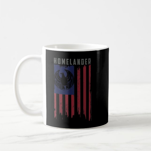 Mug Logo Boys Homelander Flag Eagle  (Gauche)