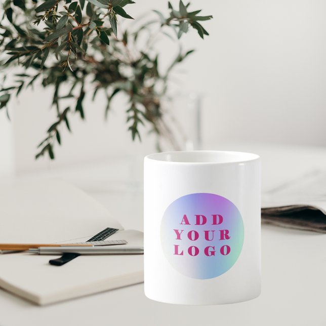 Mug Logo commercial couleur marque (Créateur téléchargé)
