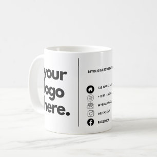 Mug Logo de conception de Carte de visite d'entreprise