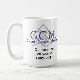Mug Logo de GCM Tasse-Blanc
